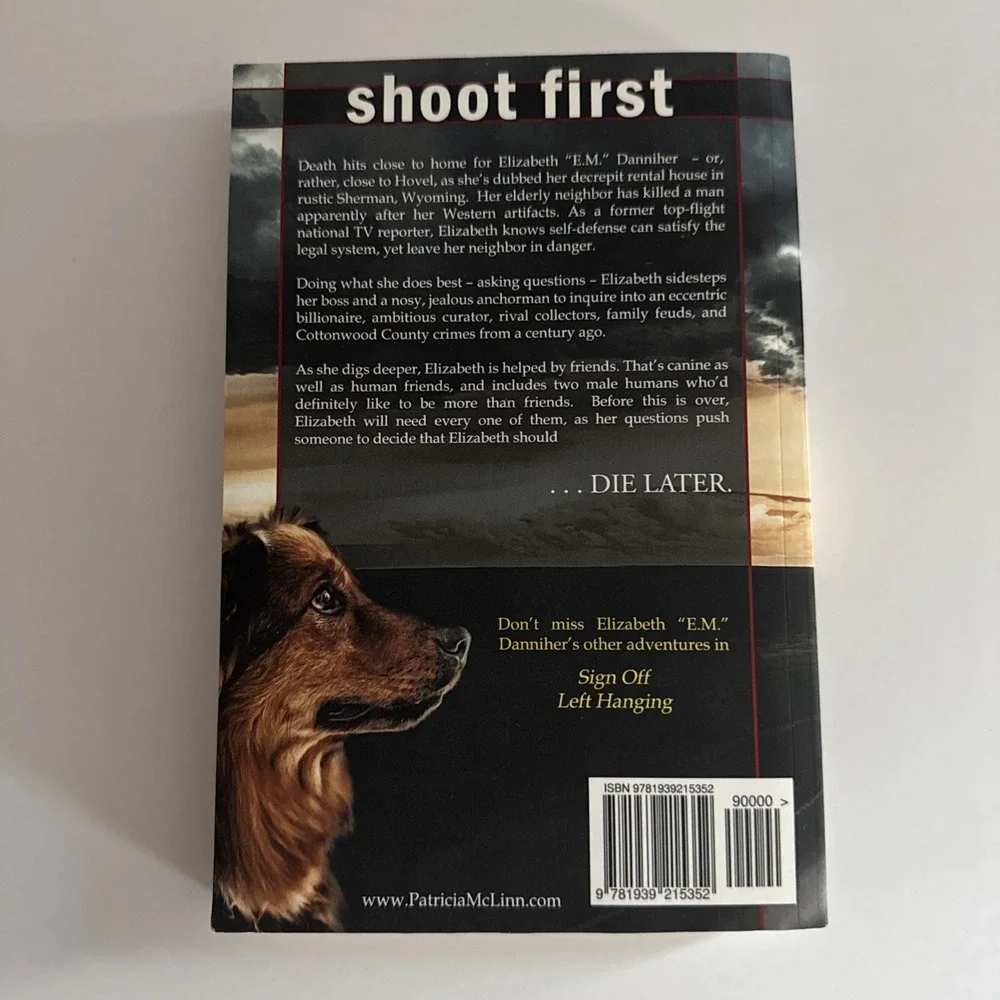 Caught Dead In Wyoming Shoot First….Die Later Book 3 Patricia McLinn‎ Paperback